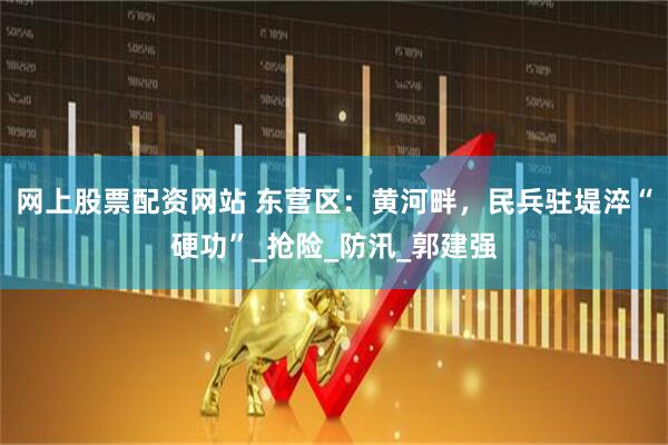 网上股票配资网站 东营区：黄河畔，民兵驻堤淬“硬功”_抢险_防汛_郭建强